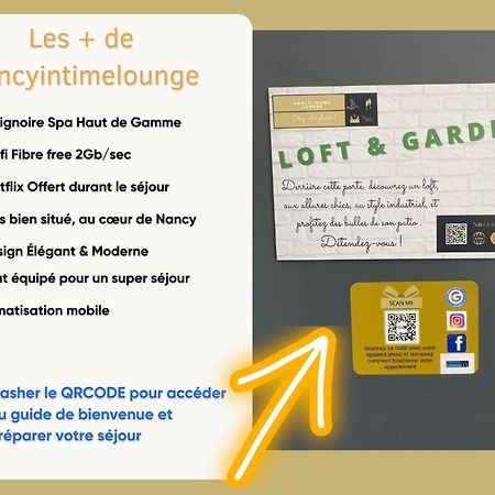 Suite Le Loft & Garden Et Spa By Nancyintimelounge Exterior foto